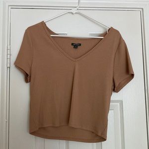 Wild Fable tan crop top